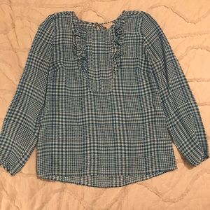 J.Crew long sleeve blouse.